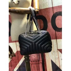 YSL Cadena Bolso 27cm Negro