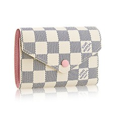 Cartera Louis Vuitton Victorine N64022 Lona Damier Azur