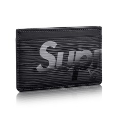 Tarjetero Louis Vuitton x Supreme Porte Carte Simple M67753 Piel Epi