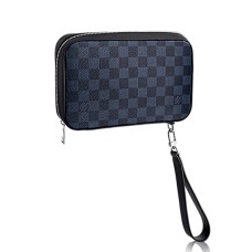 Cartera Louis Vuitton Dandy N64020 Lona Damier Cobalt
