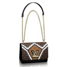 Lona Monogram Louis Vuitton Twist MM M44214