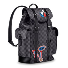 Mochila Louis Vuitton Christopher PM N41055 Lona Damier Grafito