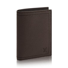 Funda para pasaporte Louis Vuitton M64137 Utah Leather