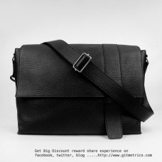 Hermes Piel De Becerro 2815 Bolso Negro