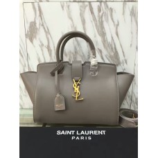 YSL Downtown Cabas Tote 30cm Gris