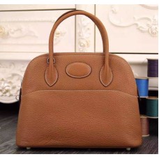 Bolso Hermes Bolide 31cm Togo Cuero Marrón