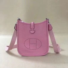 Hermes Mini Evelyne TPM Bolsa de color rosa