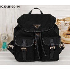 Mochila Prada 0030 Satchel Negro
