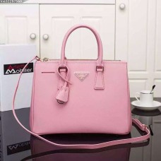 Bolso Prada Galleria 2274 Piel Saffiano 33cm Rosa