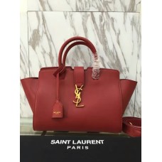 YSL Downtown Cabas Tote 30cm Rojo