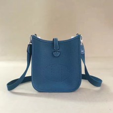 Hermes Mini Evelyne TPM Bolsa Azul