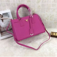 Bolso Prada Galleria 1801 Piel Saffiano 30cm Rosa
