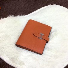 Hermes Bi-Fold Wallet H006 naranja