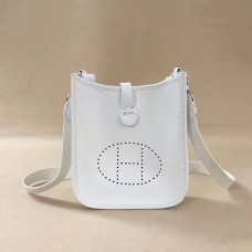Hermes Mini Evelyne TPM Bolsa Blanca