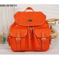 Mochila Prada 0030 Satchel Naranja