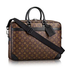 Louis Vuitton M40224 Porte-Documents Voyage GM Maletín Monogram Lona de Macassar