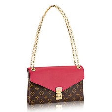 Louis Vuitton M40542 Bolso de hombro con cadena Pallas Monogram Canvas