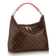 Louis Vuitton M40587 Sully MM Bolso Hobo Lona Monogram