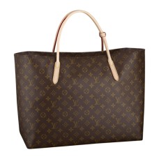 Louis Vuitton M40609 Raspail GM Bolso de mano Monogram Canvas