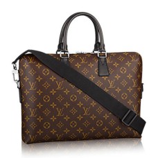 Louis Vuitton M40868 Porte Documents Jour Maletín Monogram Canvas