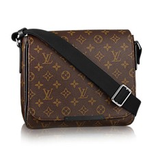 Louis Vuitton M40935 District PM Bolsa de mensajero Monogram Lona de Macassar