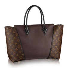 Louis Vuitton M41061 W PM Tote Bag Lona Monogram