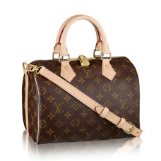 Louis Vuitton M41113 Speedy Bandouliere 25 Bolso de mano Monogram Canvas