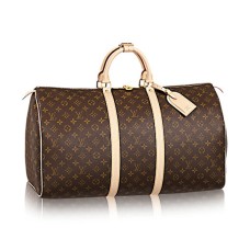 Louis Vuitton M41424 Keepall 55 Bolsa de lona Monogram Canvas