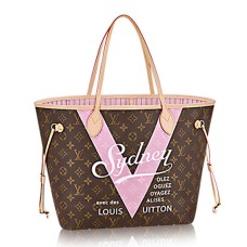 Louis Vuitton M41615 Neverfull MM Sydney Bolso de hombro Monogram Canvas