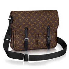 Louis Vuitton M41643 Bolso Bandolera Christopher Monogram Lona de Macassar