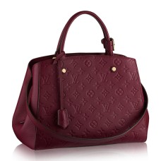 Louis Vuitton M43258 Montaigne MM Bolso Tote Monogram Empreinte Cuero