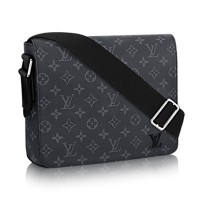 Louis Vuitton M44000 Distrito PM Bandolera Monogram Eclipse Lona