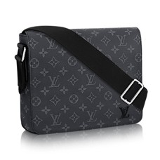 Louis Vuitton M44000 Distrito PM Bandolera Monogram Eclipse Lona