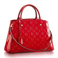 Louis Vuitton M50167 Montaigne MM Bolso Tote Monogram Vernis