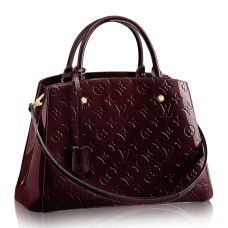 Bolso tote Louis Vuitton M50400 Montaigne MM Monogram Vernis