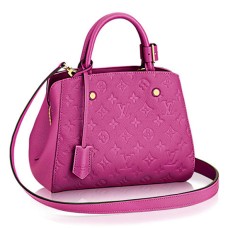 Louis Vuitton M50617 Montaigne BB Tote Bag Monogram Empreinte Cuero
