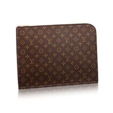 Louis Vuitton M53400 Documento Posh Monogram Canvas