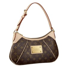 Louis Vuitton M56384 Thames PM Hobo Bag Monogram Lona