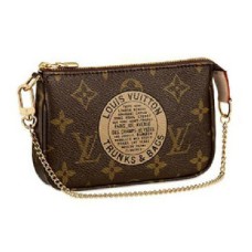 Louis Vuitton M60153 Mini Pochette Accesorios Trunks Monogram Canvas