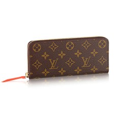 Louis Vuitton M61536 Monedero Clemence Lona Monogram