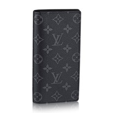 Louis Vuitton M61697 Brazza Monedero Monogram Eclipse Lona
