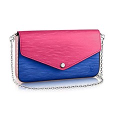 Louis Vuitton M61754 Pochette Felicie Cadena Monedero Epi Cuero