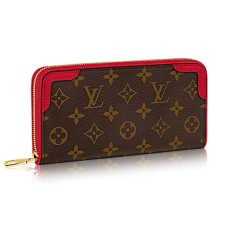 Louis Vuitton M61854 Cartera Zippy Retiro Lona Monogram