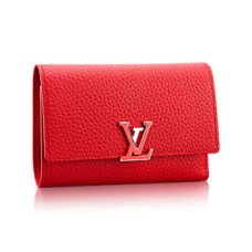 Louis Vuitton M62158 Capucines Cartera Compacta Piel Taurillon