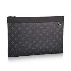 Louis Vuitton M62291 Pochette Apollo Monogram Eclipse Lona