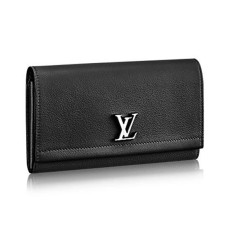 Louis Vuitton M62329 Lockme II Monedero Piel Taurillon