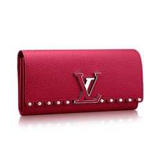 Louis Vuitton M64104 Cartera Capucines Piel Taurillon