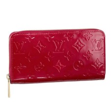 Louis Vuitton M91981 Monedero con cremallera Monogram Vernis