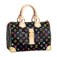 Louis Vuitton M92642 Speedy 30 Tote Bag Monogram Lona Multicolor