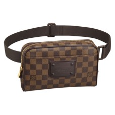 Riñonera Louis Vuitton N41101 Brooklyn Hip Pack Lona Damier Ebene